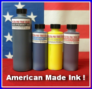 Compatible Ultra Pro True Color Brother Dye Sublimation Ink Pack 3-130-ML Each Color & 1-250 ML Black   