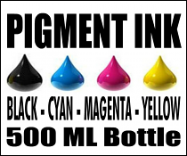 500 ML Bottle Color Ink Pack For Afinia L502, L501 and F502 Cartridges (PIGMENT)