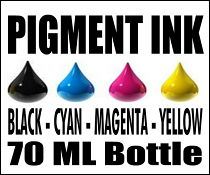 70 ML Bottle Color Ink Pack For Primera  LX1000, LX1000e, LX2000 and LX2000e Cartridges (PIGMENT)