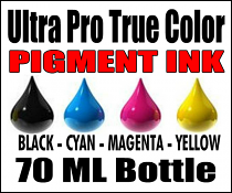 70 ML Bottle of Compatible Ink For Canon PGI 1200, PGI 2200 Cartridges, Ultra Pro True Color Pigment Ink     