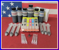 Ink Refill Kit For Canon TS9020, TS8020 Printer,  PGI-270, CLI-271 6 Cartridge Set 