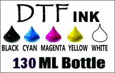 Ultra Pro True Color DTF Ink  By The Bottle 130-ml  