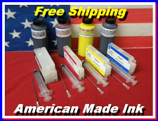 Compatible Ink Refill Kit, 1 Set Of HP 711 XXL Refillable Cartridges  for DesignJet T530, T525, T520, T130, T125 & T120  Large Format Plotter Printers