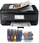 Canon TR8620a Printer and CIS Combo + Photo Paper Canon TR8620a Printer and CIS Combo + Photo Paper
