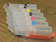 CIS Replacement Cartridges PGI 250, CLI 251 Sold By Color Or Set