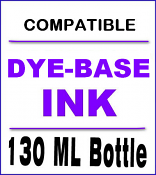 130 ml Bottle Compatible of Dye Based Ink 