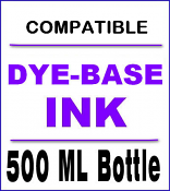 500 ml Bottle of Compatible Dye-Based Ink 
