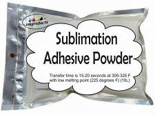 Sublimation Adhesive Powder (White) 